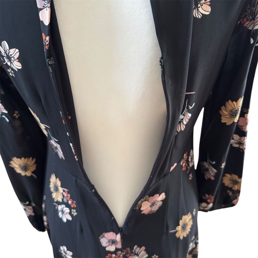 Who What Wear Floral High-Low Dress Women's XS - Picture 5 of 12